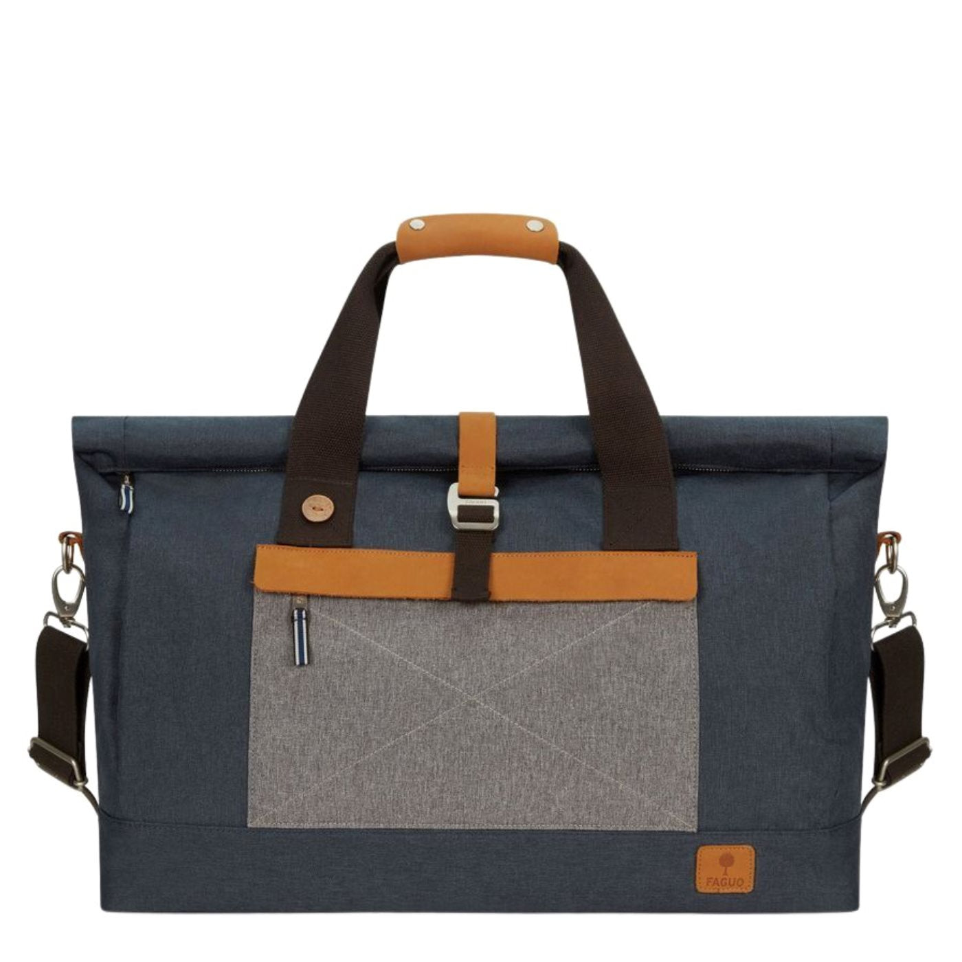 Faguo Polyester Weekender Blue Bagsplaza